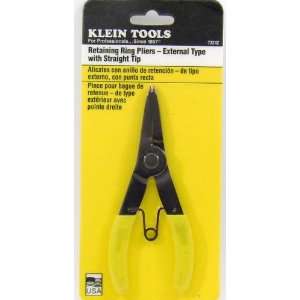  Klein External Retaining Ring Pliers Straight Tip #73242 
