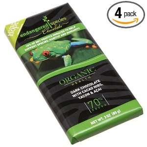 Endangered Species Toucan Chocolate Bar, Dark Chocolate With 
