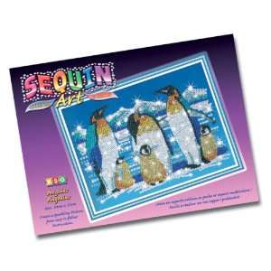  Sequin Art and Beads Penguins [Toy] Toys & Games
