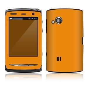 Simply Orange Design Protective Skin Decal Sticker for Sony Ericsson 