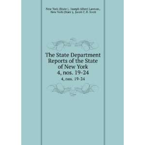   Lawson , New York (State ), Jacob C. E. Scott New York (State ) Books