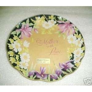  Lefton: Flowered Mothers day plate: Everything Else