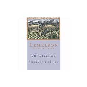  Lemelson Dry Riesling 2010 Grocery & Gourmet Food