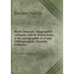   bibliographie (French Edition) Ã?douard Beaufils  Books