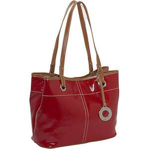 Nine West Handbags One Stop Shopper Medium Patent Tote 2 Colors  