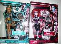 Monster High Doll Nefera de Nile & Operetta Free Expedited shipping! 7 
