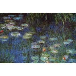  Water Lillies 12x18 Giclee on canvas