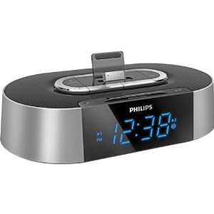  Clock FM Radio with iPod/iPhone Dock and MP3 Link: MP3 
