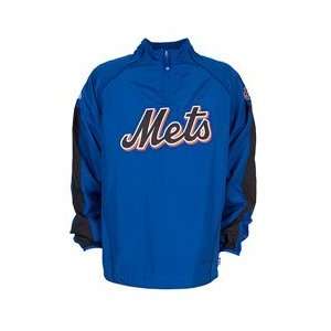 New York Mets Authentic Cool Base Road Gamer Jacket   Royal/Black XX 