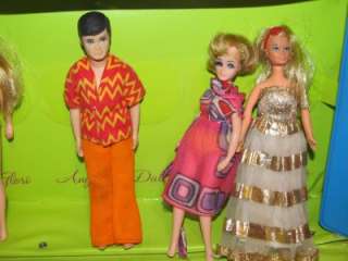   and her friends doll case & dolls Rock Flowers Dizzy Girl +2  