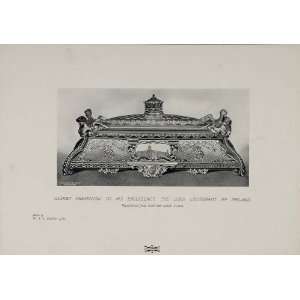  1904 Original Print Box Casket Lord Lieutenant Ireland 
