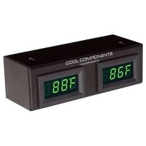  Dual Temperature Display for Cabinets w/Power Supply 