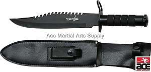 Tactical Survival Knife With Kit & Sheath  