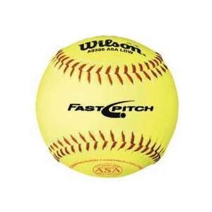  11 Flat Seam Dura Lon Cover ASA Fast Pitch Softballs for 