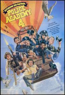 Police Academy 4 1987 Original U.S. One Sheet Movie Poster  