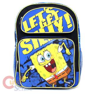 spongebob nick on Nick SpongeBob School Backpack Back To School Bag 1