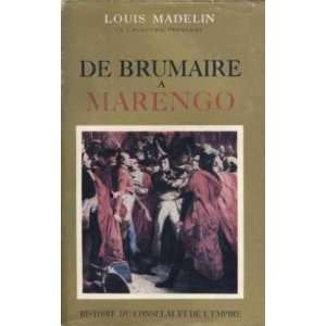  de brumaire a marengo Madelin Louis Books