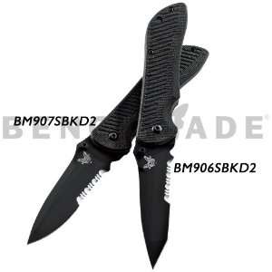  Benchmade Mini Nitrous Stryker Assisted 3 Black Tanto 