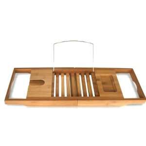  Bamboo Bathtub Caddy with Extending Sides by ToiletTree 