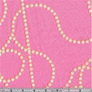   Cotton Jersey Knit Pink Fabric By The Yard: Arts, Crafts & Sewing
