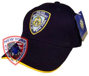 NYPD CLOTHING APPAREL FULL PATCH BASE BALL HAT CAP  