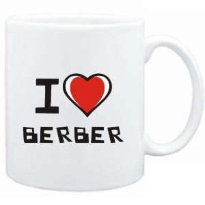  Mug White I love Berber  Languages