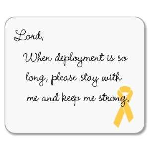  Army Wife Prayer: Custom Mousepad: Office Products