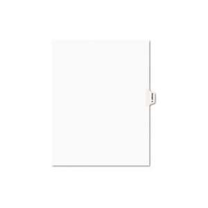   Tab Dividers, Exhibit E, Letter, White, 25/Pack AVE01375 Electronics