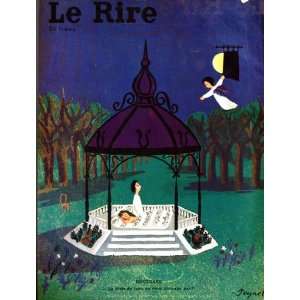  LE RIRE (THE LAUGH) FRENCH HUMOR MAGAZINE ROMANCE ANGEL 