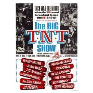  Retro Music Prints Big TNT Show   Pop Movie   15.6x11.7 