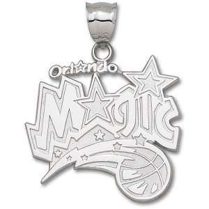  Orlando Magic NBA Logo Giant Pendant (Silver): Sports 