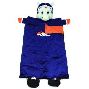  Denver Broncos SC Sports Plush Mascot Sleeping Bag: Sports 