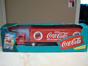   COLA SEMI TRUCK DIE CAST METAL BANK  6 PACK FOR THE HOME   NIB  