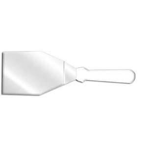  Adcraft CUT ST54 5 x 4 Steak Turner White Handle 