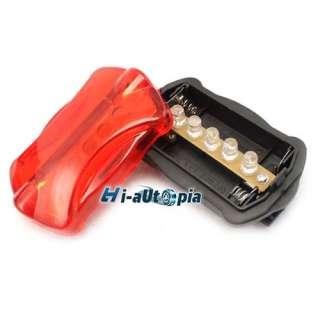 New Bike Bicycle 5 LED Head Light and Tail Rear Light  