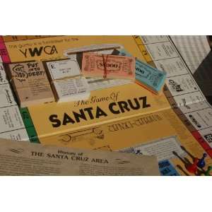   Santa Cruz Wheeler Dealer Monopoly Board Game History Of: Toys & Games