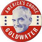 1964 Barry M Goldwater America Proud Past Dream Medal  