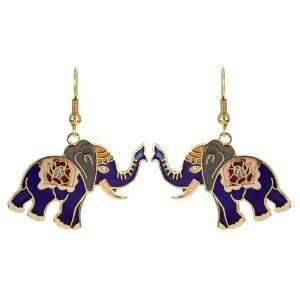 Vintage Genuine Cloisonné Collection   Handcrafted Elephant inspired 