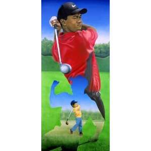  Terry Wilson Tiger Woods Giclee