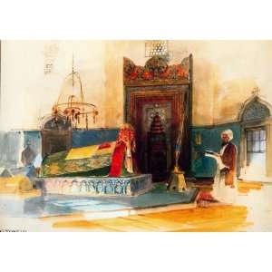   24 x 16 inches   The Tomb of Sultan Beyazit, Consta