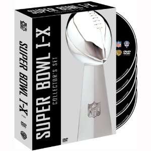 Warner Brothers Super Bowl I X Dvd Collectors Set: Sports 