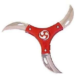 Cyclone Blade Knife Red 
