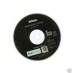 NIKON SOFTWARE SUITE FOR COOLPIX L15 CD ROM DISC CW01  