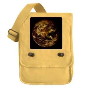   Field Bag Yellow Earth   Planet Earth The World 