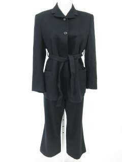 THE SMITHS Navy Cashmere Blazer Jacket Pants Suit Sz 10  