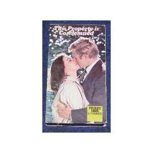  This Property Is Condemned VHS Natalie Wood, Robert 