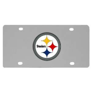  Pittsburgh Steelers Logo Plate: Sports & Outdoors