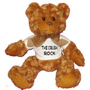  The Crush Rock Plush Teddy Bear with WHITE T Shirt: Toys 