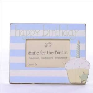  Happy Birthday Frame Blue Picture Frame