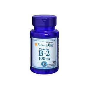  B 2 (Riboflavin) 100 mg 100 mg 100 Tablets: Health 